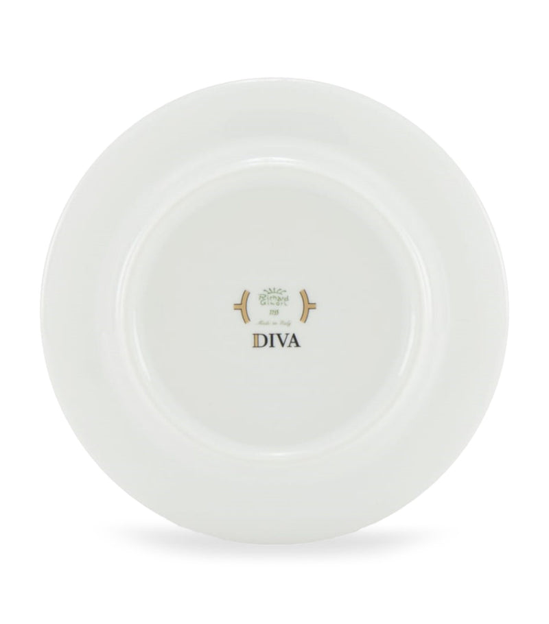 GINORI 1735 porcelain bread plate Celeste 17cm, UK version