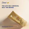 Dove Gradual Self Tan Cream Fair Medium 75ml - British product