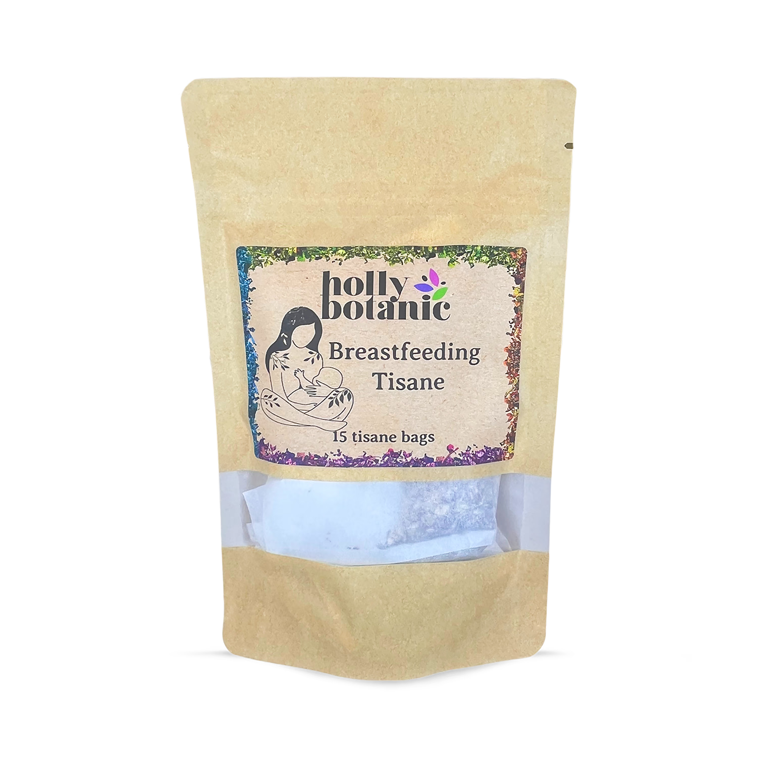 Holly Botanic breastfeeding tisane tea bags 15 count, UK version
