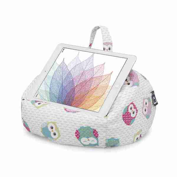 iBeani Owls tablet cushion beanbag stand (British brand)