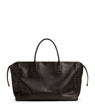 Harrods Bottega Veneta Calfskin Cabat Tote Bag- Buy online at McGrocer