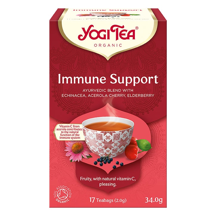 Yogi Tea Immune Support Organic 17 Tea Bags Teas Holland&Barrett   