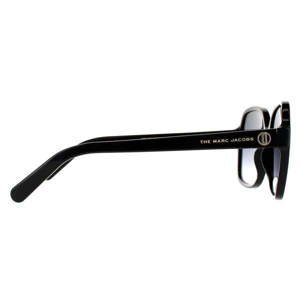 Marc Jacobs MARC 526/S women's square sunglasses black gradient (British brand)