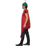 Smiffys chilli pepper costume red tabard hat (British brand)