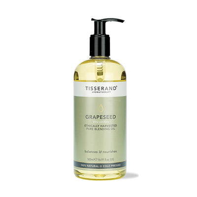 Superdrug Tisserand Grapeseed Ethically Harvested Carrier Oil 500ml- Buy online at McGrocer