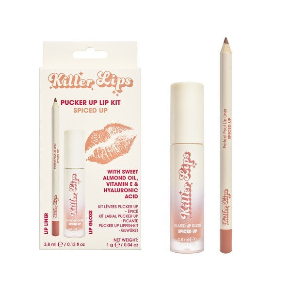Killer Lips Pucker Up Lip Kit Spiced Up - British product