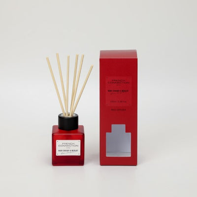 Superdrug French Connection Autumn Collection Cherry & Merlot Reed Diffuser 100ml- Buy online at McGrocer