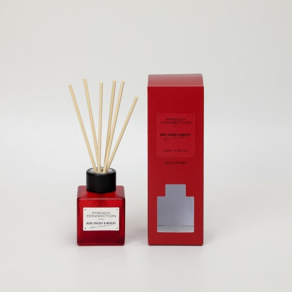 French Connection reed diffuser Cherry & Merlot 100ml (British brand)
