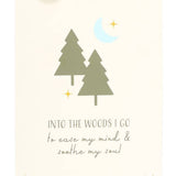 Something Different Into The Woods hanging sign 40x20cm - British product
