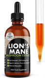 Feel Supreme Lion's Mane Mushroom Liquid 60ml, imported from the UK