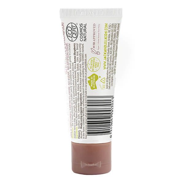 Jack N' Jill Natural Certified Kids Toothpaste Raspberry GOODS Superdrug   