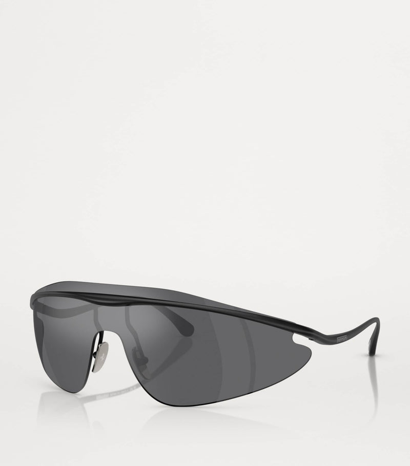 Ferrari irregular metal sunglasses with UV protection, imported from the UK