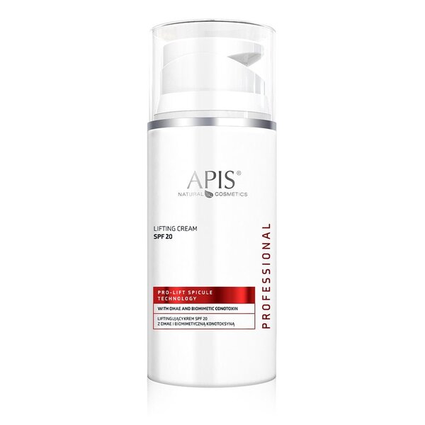 Apis lifting cream with DMAE and biomimetic conotoxin SPF20 100ml (British brand)