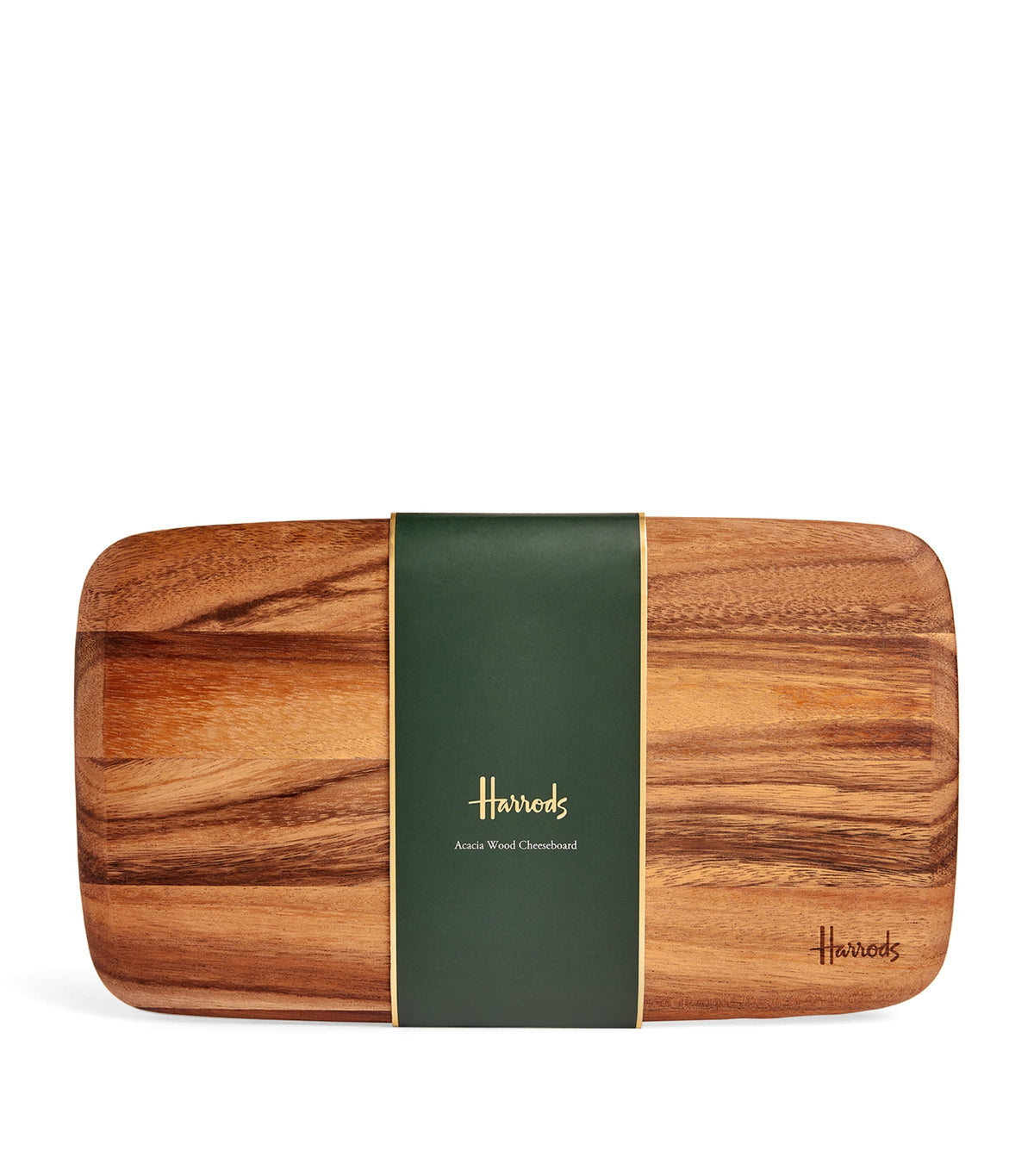 Harrods acacia wood cheeseboard 20cm x 35cm, imported from the UK