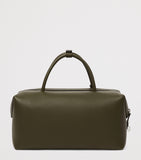 Max Mara large leather Boston bowler bag UK version