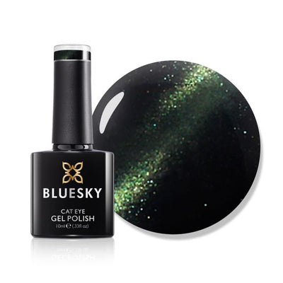 Bluesky Cat Eye Coat Green Gel Polish
