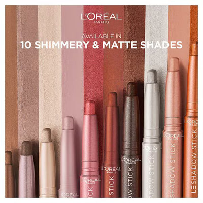 Superdrug L'Oréal Paris Le Shadow Stick Lidschatten 118 Cloudy Rose - Online bei McGrocer kaufen