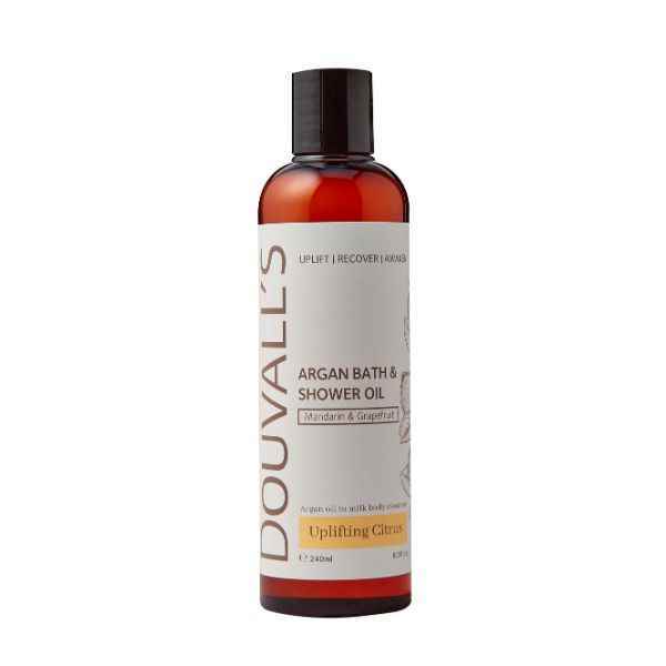 Douvall's Argan Bath and Shower Oil Grapefruit 240ml - British product