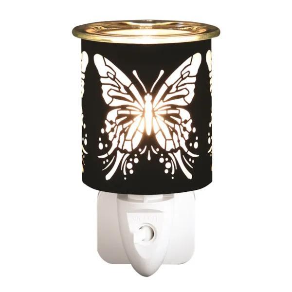 Butterfly electric plug in wax melter 13cm black (British brand)