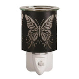 Butterfly electric plug in wax melter 13cm black (British brand)