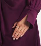 Suzanne Kalan rose gold diamond eternity ring, imported from the UK