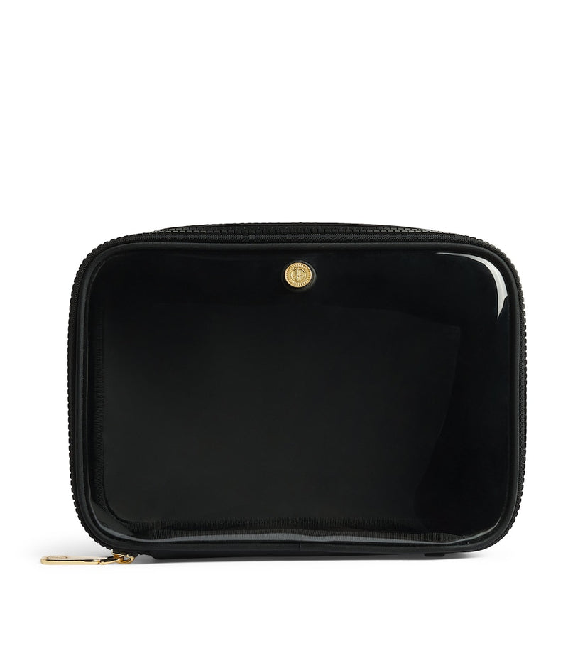 Harrods clear cosmetic bag, UK version