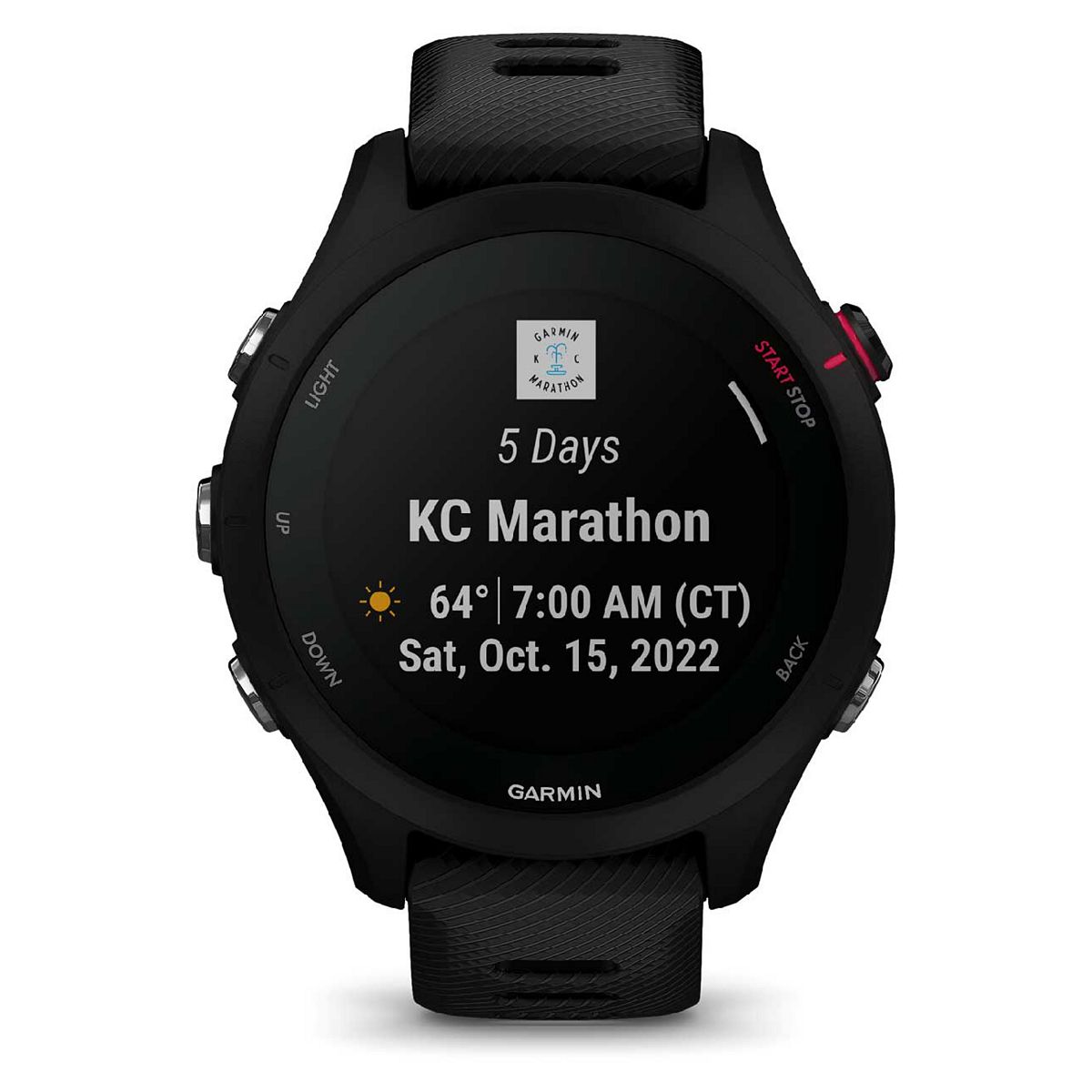 Garmin Forerunner® 255S Music GPS Running Smartwatch - Black GOODS Boots   