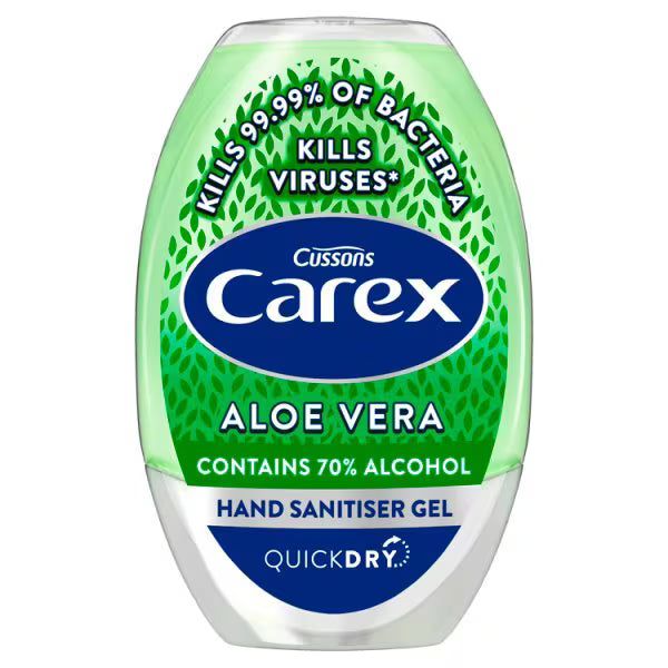 Carex Aloe Vera Hand Gel 50ml - British product