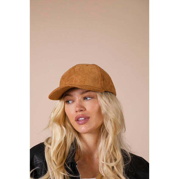 SVNX corduroy cap Turmeric 56-58cm, UK version