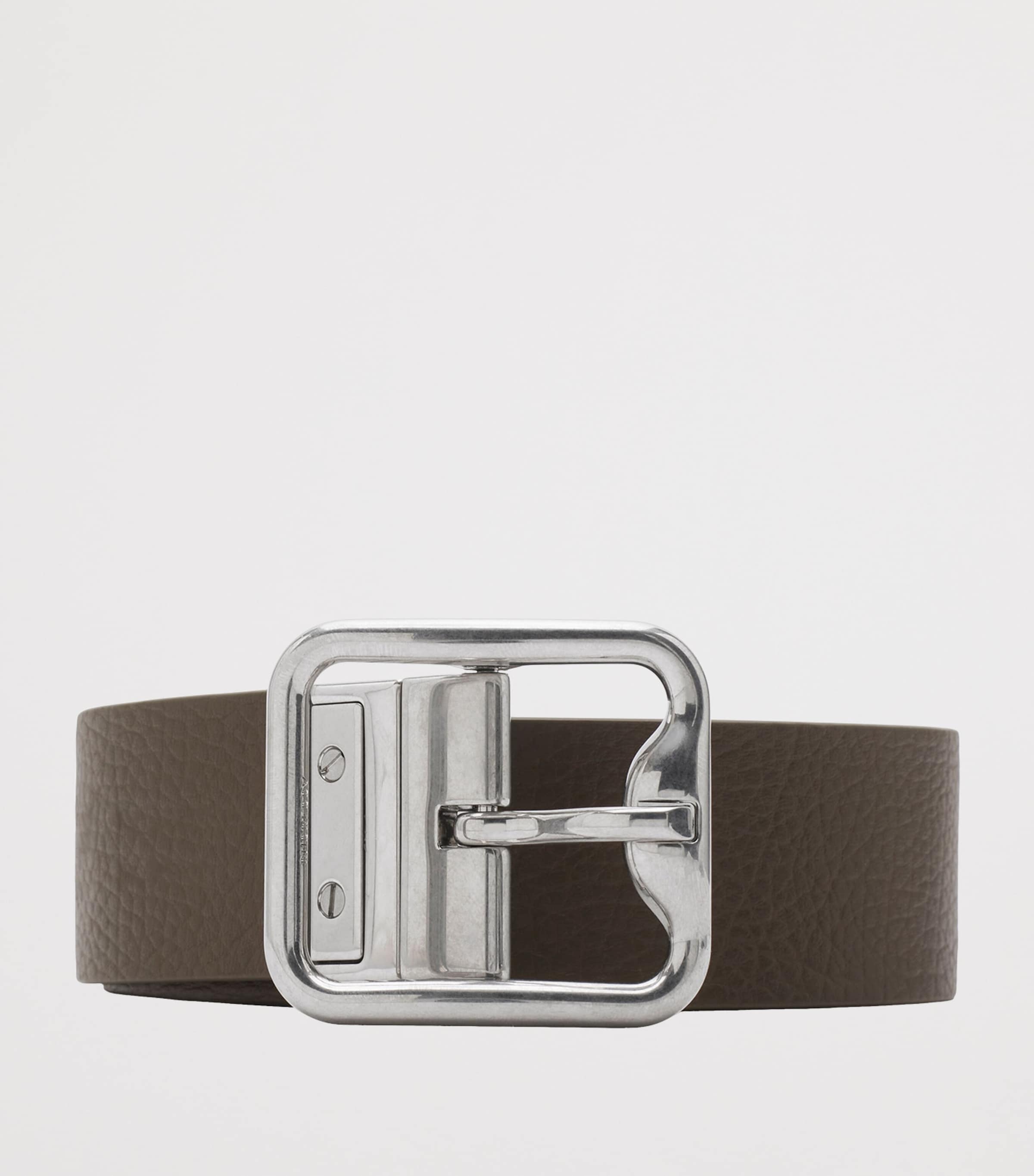 Burberry reversible Check and calf leather belt - British product