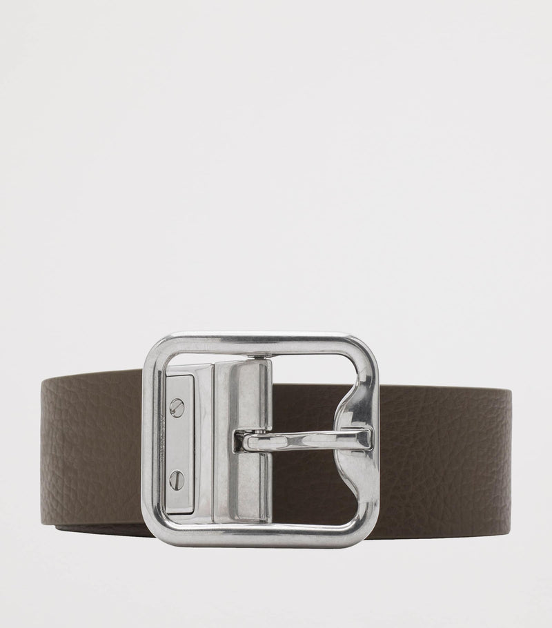 Burberry reversible Check and calf leather belt - British product