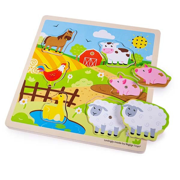 Bigjigs Toys Farm Sounds Puzzle GOODS Superdrug   