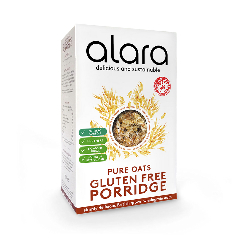 Alara gluten free porridge oats 500g (British brand)