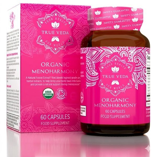 True Veda MenoHarmony supplement 60 capsules (British brand)
