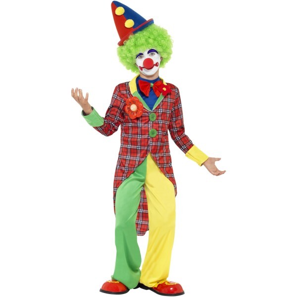 Smiffys red clown costume (British brand)