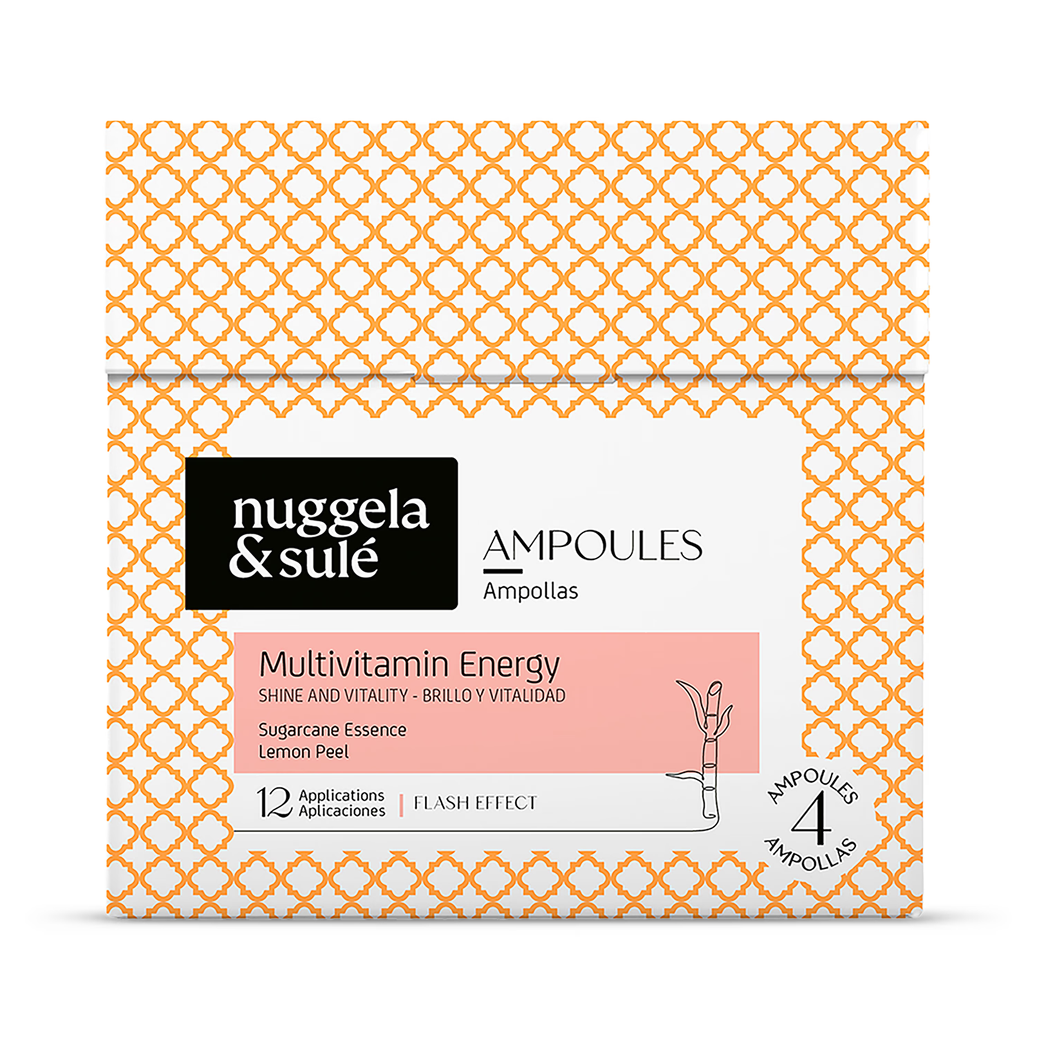 Nuggela & Sule multivitamin hair pack 4 x 10 ml - British product
