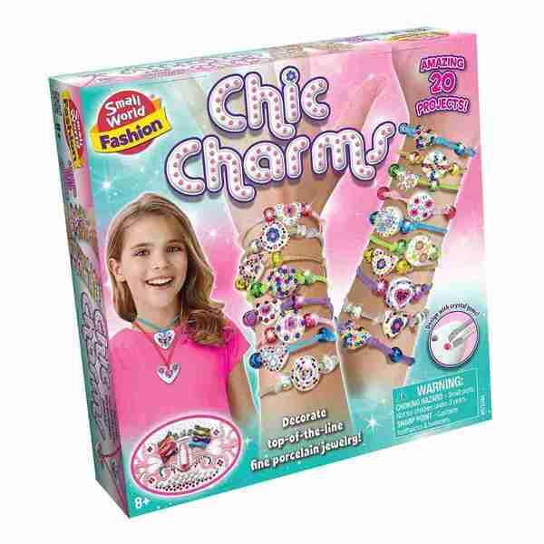 Small World Toys Chic Charms jewellery making kit - British product