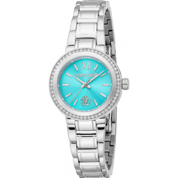 Roberto Cavalli blue ladies watch - British product