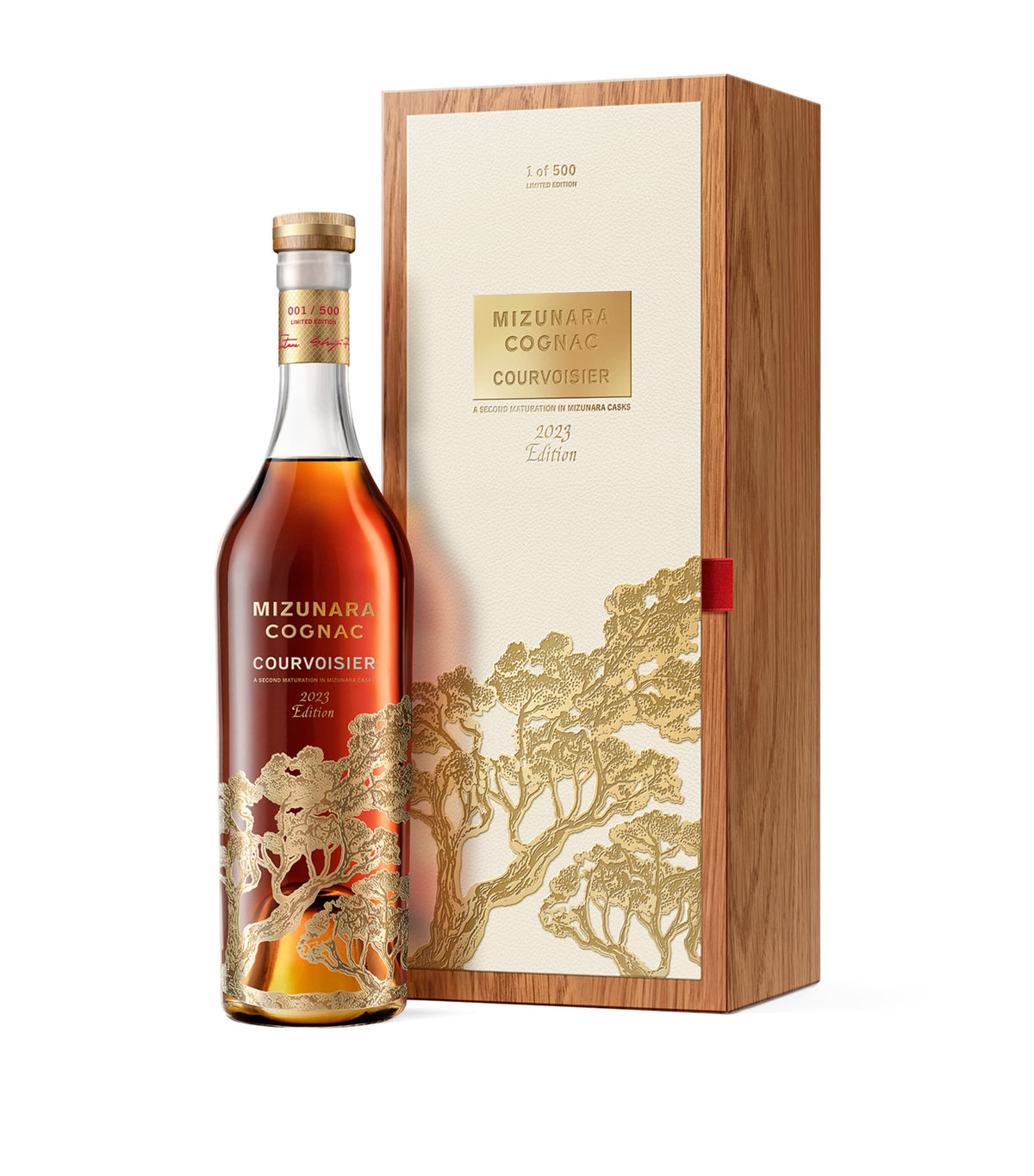Courvoisier Mizunara Oak Aged Cognac 2023 Edition 70cl - British product