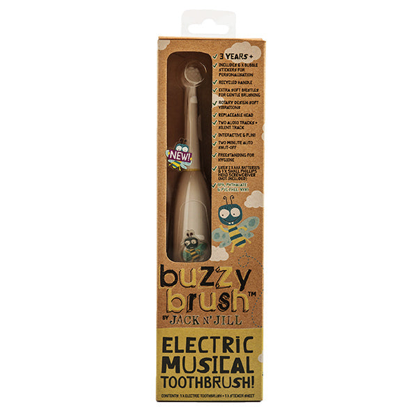 Jack N' Jill Buzzy Brush Musical Electric Toothbrush