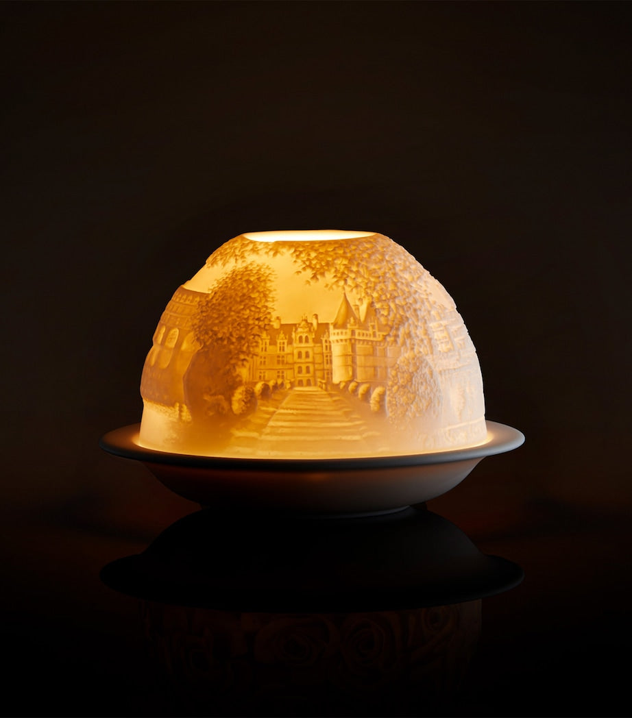 Bernardaud Loire Chateaux LED votive light - British product