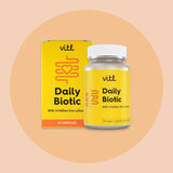 Vitl Daily Biotic 30 Capsules Acidophilus & Friendly Bacteria Holland&Barrett   