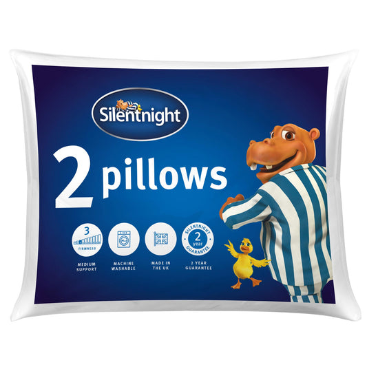 Silentnight Roll Pack Pillow Pair GOODS Sainsburys   