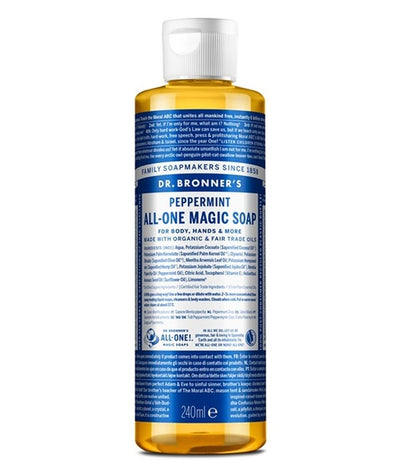Dr Bronner Peppermint All-One Magic Soap 240ml