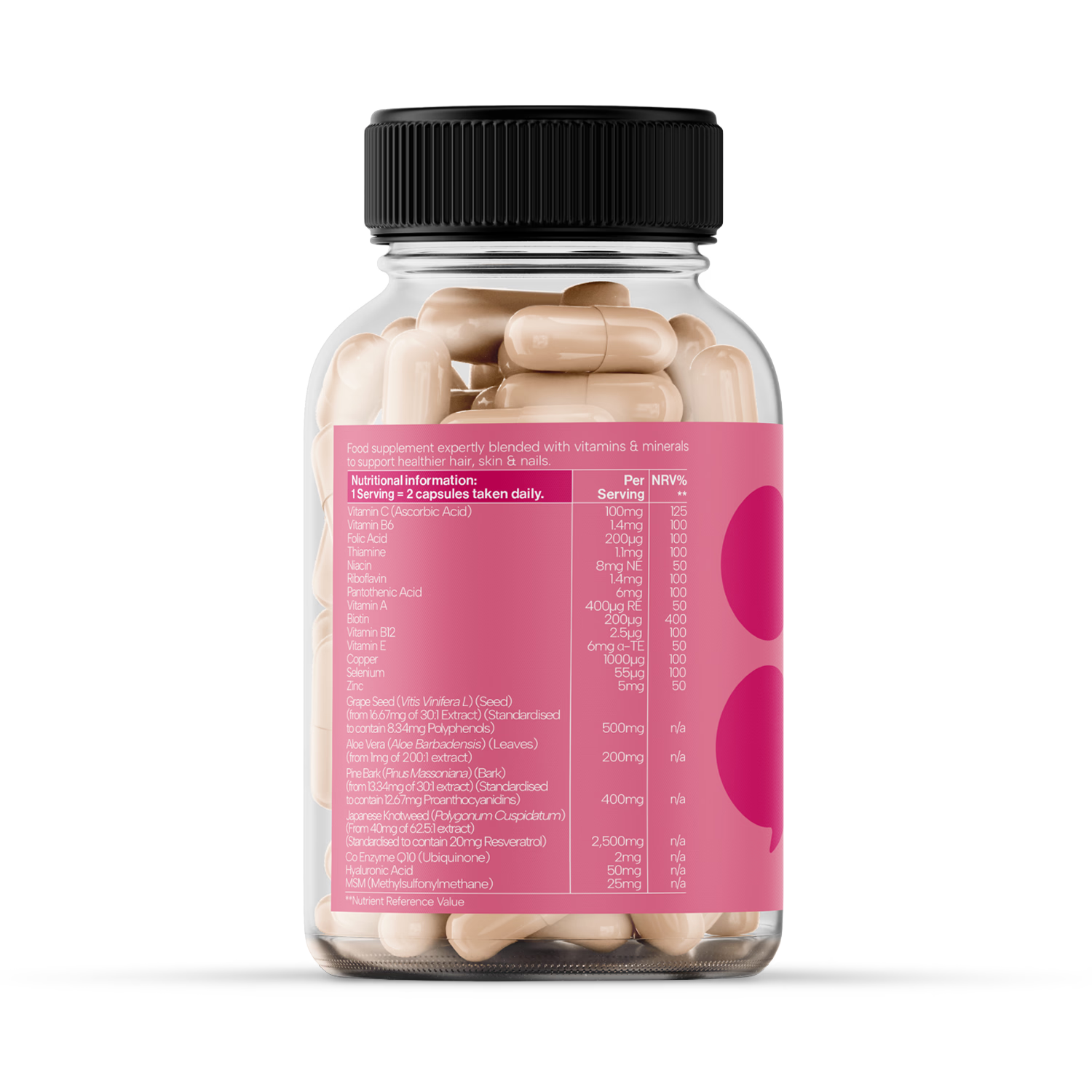 Paused Beauty Complex 60 capsules, imported from the UK