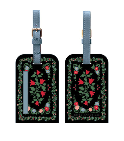 Rifle Paper Co. Rosetten Gepäckanhänger Reiseaccessoire