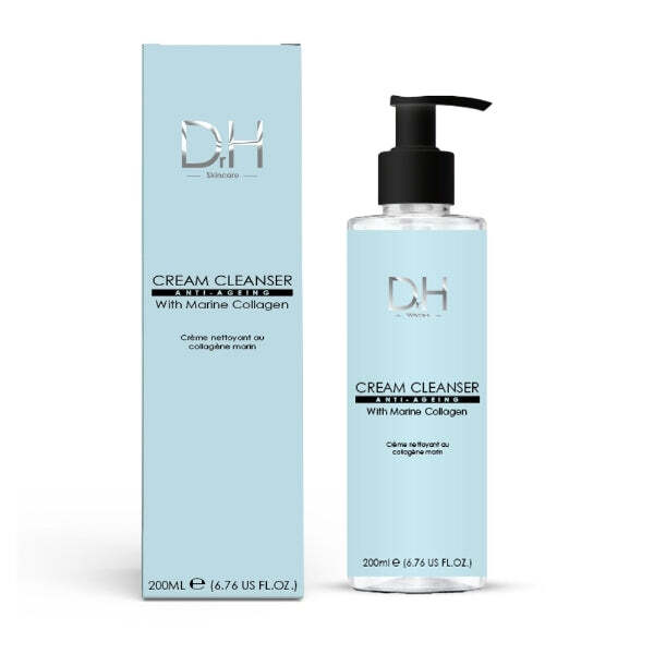 Dr H anti-ageing cleanser with marine collagen 200ml (British brand)