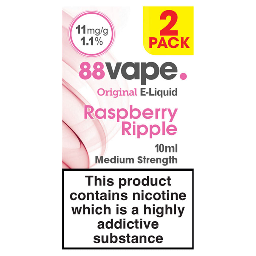 88Vape 2 Original E-Liquid Raspberry Ripple