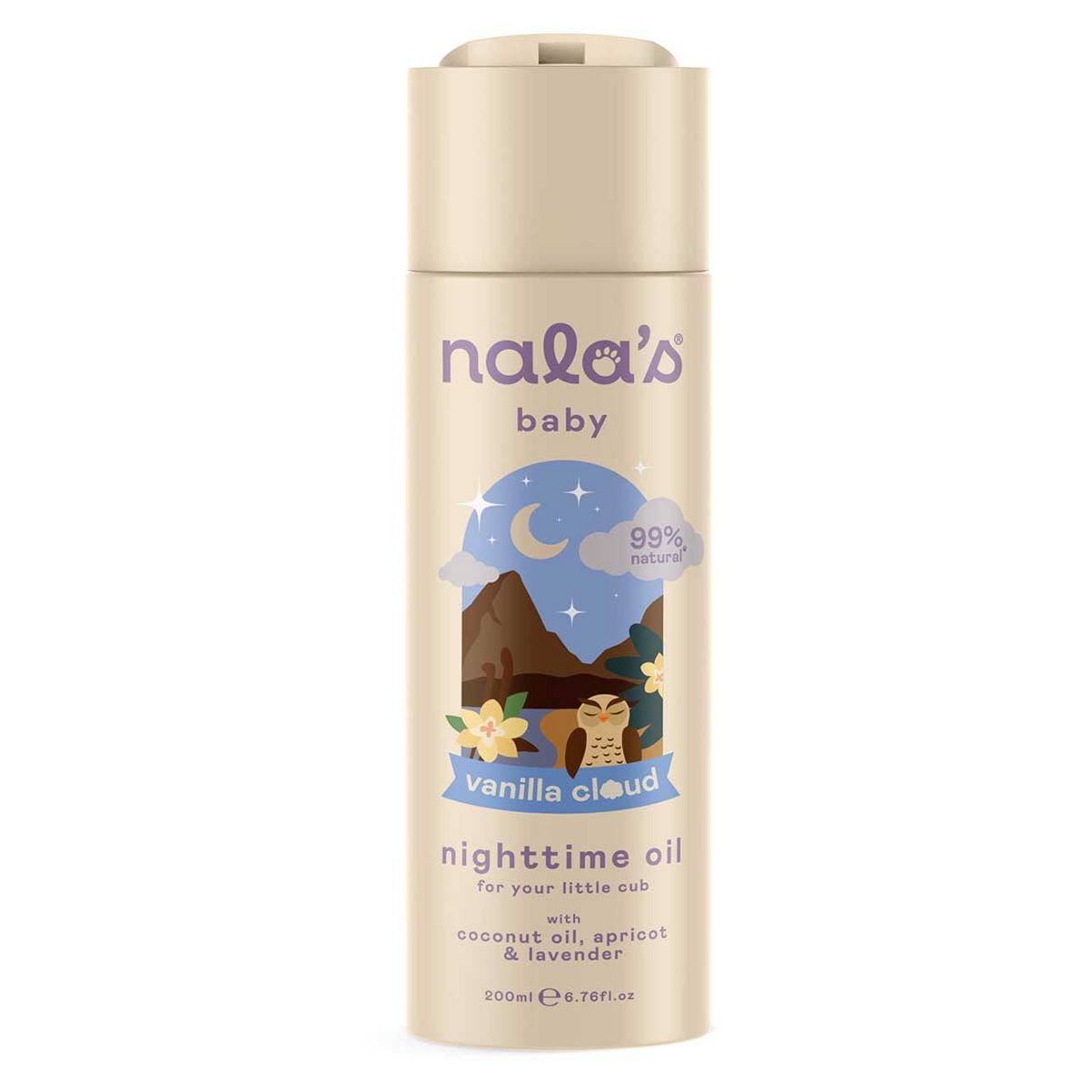 Nala's Baby Nightime Oil Vanilla Cloud 200ml GOODS Boots   