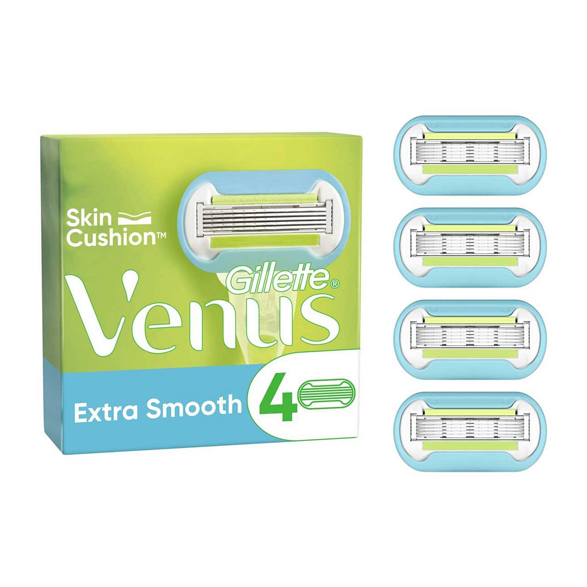 Venus Extra Smooth Razor Blades x 4 GOODS Boots   